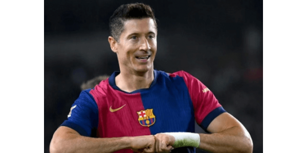 Lewandowski's 100-doelpunten countdown voor Barcelona Lewandowski's 100-doelpunten countdown voor Barcelona